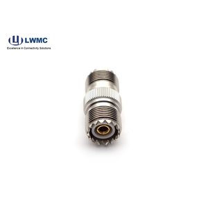 Latón, bronce fosforado niquelado, montaje de kit coaxial de conector Glod RF - Product Image 4