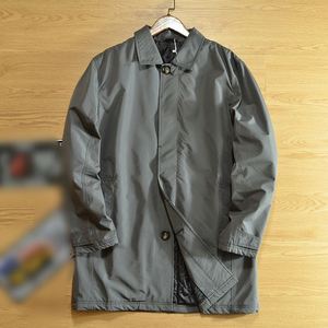 Nouveau <span class=keywords><strong>Trench</strong></span>-<span class=keywords><strong>coat</strong></span> mi-long chaud pour <span class=keywords><strong>homme</strong></span>, style automne-hiver 2026, anti-déchirure - Product Image 3