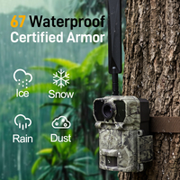 Cámara de Caza KeepGuard 30MP, Cámara Inalámbrica 4G, Disparo Rápido de 0.25S, Resistente al Agua IP67 55 °   Control Remoto de la Aplicación View Angle