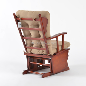 Fauteuil à bascule en bois pour bébé, mobilier de nurserie en gros, pour maman - Product Image 5