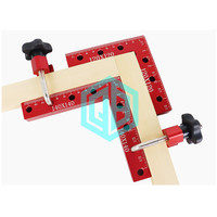 Pince carrée à angle droit personnalisée OEM 140x140 90 degrés Fabricant d'outils pour le travail du bois en aluminium Outils à main pour le travail du bois