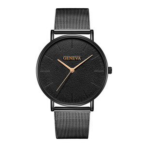 Orologio alla Moda Europeo e Americano per <span class=keywords><strong>Uomo</strong></span> e Donna, Casual e Trendy, per Coppie e Studenti, con Cinturino in Rete Metallica - Product Image 1