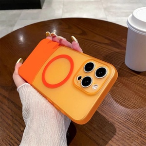 New Trend Slim Shockproof PC <b>Material</b> <b>Magnetic</b> Case for 11-17 Pro Max 2-in-1 Splicing Design Shockproof Cover - Product Image 6