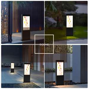 Haute Qualité Extérieure En Aluminium IP65 Pelouse Lumières Maison Cour Villa Décoration Solaire LED pour <span class=keywords><strong>Terrasse</strong></span> Jardin Loisirs Zone Disposition - Product Image 6