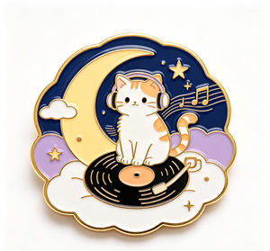 Custom Cat Enamel Lapel <b>Pin</b> Metal Brooch Zinc Alloy <b>Badge</b> Electroplated Fashion Gift - Product Image 3