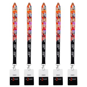 Promotional Sublimation Printed Id Woven Cute Neck <b>Polyester</b> <b>Lanyards</b> With Logo Custom - Product Image 1