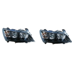 Repuesto de Faro Delantero Derecho 1067003377 para Geely Emgrand Antiguo 12V H1 6000K Nuevo 4000 Lm Negro - Product Image 5
