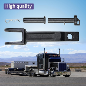 Gancho <span class=keywords><strong>de</strong></span> remolque único, compatible con Peterbilt/Kenworth, con pasador <span class=keywords><strong>de</strong></span> tracción y pasador <span class=keywords><strong>de</strong></span> marco, por un lado, por el otro. - Product Image 5