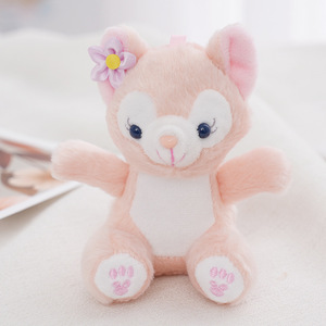 MS Lina Belle étoile Dailou combinaison d'ours super doux PP coton peluche porte-clés sac à dos pendentif accessoires créatif mignon - Product Image 4
