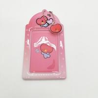 Breloques en acrylique, Merchandise Kpop, Porte-carte photo en PVC BT2, Porte-clés en acrylique Kpop, Cadeau pour les fans de Kpop