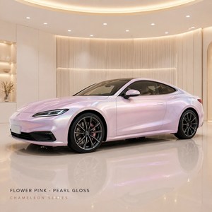 <span class=keywords><strong>Película</strong></span> Protectora de Pintura (PPF) de TPU Rosa Flor Brillante de 7.5mil con Cambio de Color, Autoregenerable, Resistente a Arañazos y Antiamarilleo, Venta al por Mayor - Product Image 2