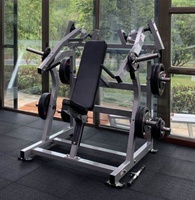 Machine de musculation commerciale Iso-latérale pour press à la presse assise inclinée, équipement de gym à charge libre