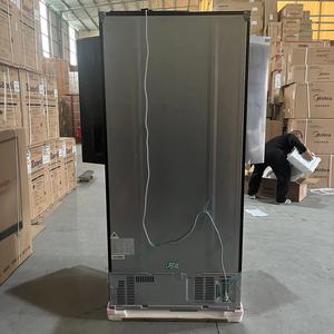 Réfrigérateur à panneau anglais sans givre réfrigérateur domestique à portes multiples avec distributeur d'eau 628L - Product Image 5