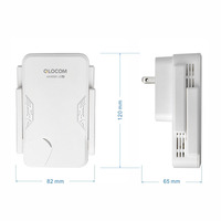 QLOCOM AX3000 terbaru Dual-Band Wi-Fi 6 Repeater Range Extender dengan Mode AP mulus cakupan mudah pengaturan sinyal Wi-Fi ditingkatkan