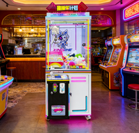 Machine de jeu d'arcade à griffes de précision, machine à griffes réactive pour joueurs expertes