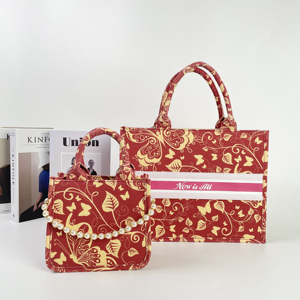 1 Quantité Minimale De Commande D'épaule Rouge Fleur <span class=keywords><strong>Messenger</strong></span> Élégant Femelle Carré Designer Sacs En Cuir Femmes Sacs À Main Dames Fourre-Tout Sac Casual - Product Image 2