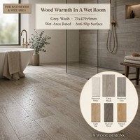 Baldosa de Porcelana con Aspecto de Madera Personalizada OEM, 75x479mm, Marca Privada, Multicolor, Acabado Mate, para Proyectos de Distribución