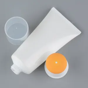 Aplicador de silicona adelgazante para masaje, tubo de plástico cosmético, impresión de pantalla de manejo de superficie, 80, 100, 120 ml g