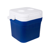 Boîte isotherme portable en plastique de qualité alimentaire, à longue rétention de froid, hermétique et anti-fuite, pour le stockage de glace en extérieur