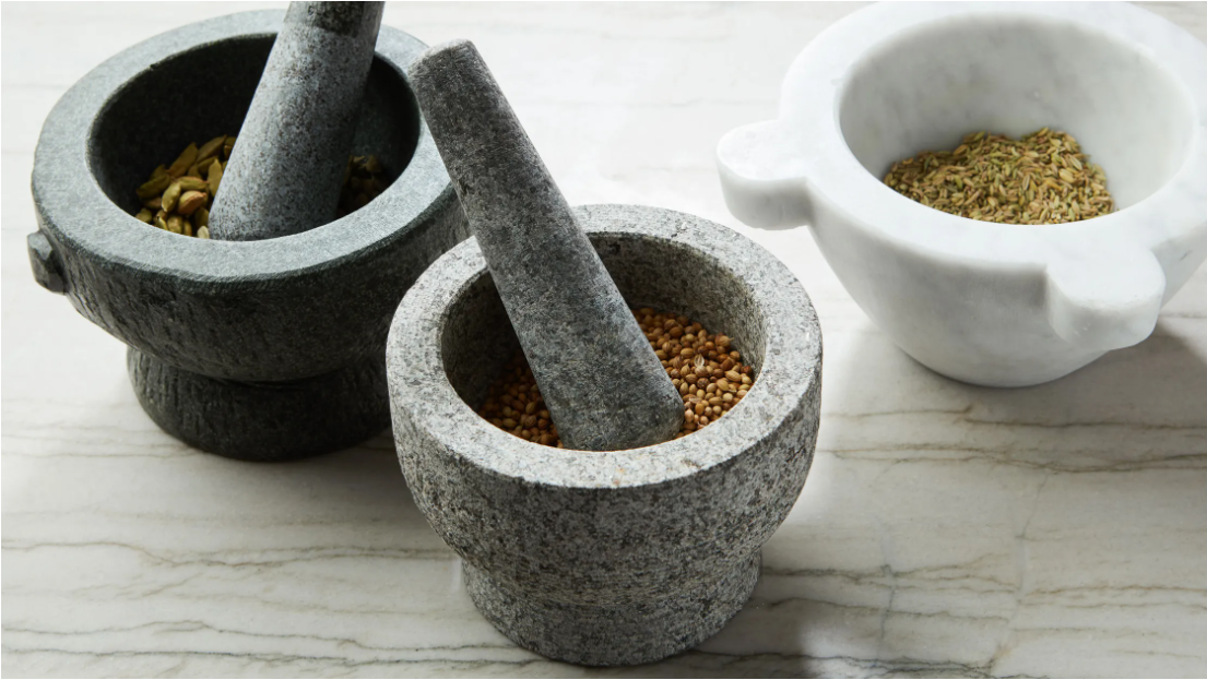 mortar and pestle granite