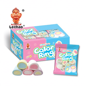Caramelos Halal con Sabor a Frutas, Algodón de Azúcar en Forma de Rollo <span class=keywords><strong>Multicolor</strong></span>, Malvaviscos Suaves en Bolsa - Product Image 5