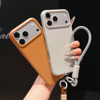Coques de téléphone avec cordon, antichoc, en TPU souple, pour iPhone 17Air 11 12 13 14 Pro Max 15 16 Plus