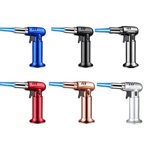 Antorcha de soldadura universal de alta temperatura, pequeña antorcha de gas de acero inoxidable para el hogar, soldadura de aluminio, metal, chorro de hierro de mano - Product Image 1