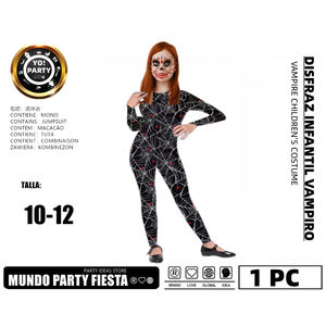 Soie Enfants Vampire Costume TV Film Personnage Inspiré Combinaison À Capuche Robe Pantalon Chapeau Inclus pour Bébé Garçons Groupe D'âge Enfants - Product Image 1