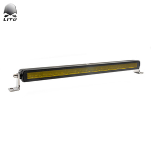 Barra de montaje de luz de conducción de una sola fila de 20 pulgadas de emisión lateral ATV barra LED delgada 12V 24V impermeable IP68 4x4 barra de luz LED - Product Image 4