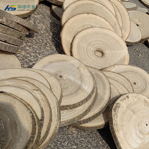 HUASHENWOOD fai <span class=keywords><strong>da</strong></span> te decorazione <span class=keywords><strong>da</strong></span> parete incompiuta cerchio ovale rotondo Enterpiece artigianato fette di legno naturale - Product Image 2