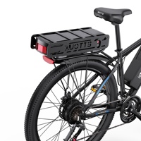 Bicicleta Eléctrica de Montaña para Adultos C29-K, Almacén en la UE, Compatible con OEM/ODM, Motor Trasero sin Escobillas, Doble Batería de Litio 15AH+22.5AH 21