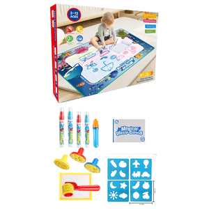 Animal sauvage magique eau toile préscolaire enfants éducation dessin jouets écriture Doodle tapis à vendre - Product Image 4
