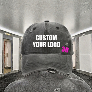 JX Custom Embroidery Ethnic <b>Leaf</b> & Leopard Denim Dad Hat for Men and Women Washed Distressed Baseball Cap-100% Cotton Sporty - Product Image 3