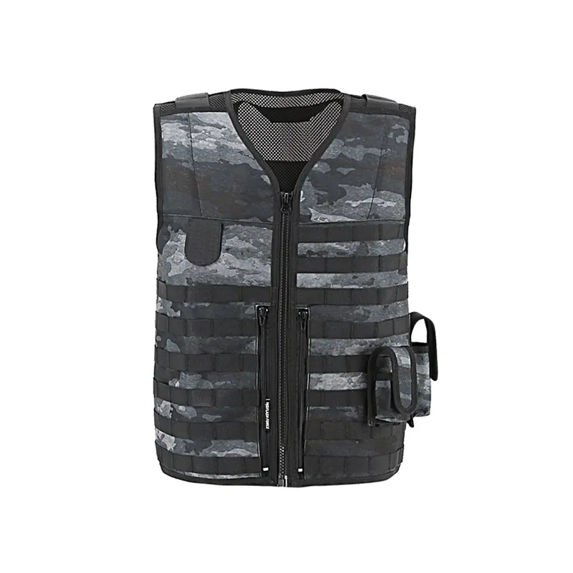 Double Safe Hot Sale Custom Moda Camuflagem Diária Corretiva Segurança Camo Molle Combat Tactical Vest