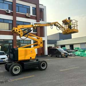 8-<span class=keywords><strong>22M</strong></span> 230KG Elektrischer selbst fahrender Teleskop ausleger <span class=keywords><strong>Diesel</strong></span>-Manlift-Hubarbe its bühne mit Kettens ch linge 220V - Product Image 1