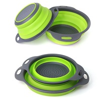 Thuis Opslag Gereedschap Vouwen Afvoer Mand Intrekbare Fruit Groente Container Filter Wastafel