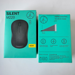 <span class=keywords><strong>Souris</strong></span> sans fil M220 silencieuse pour ordinateur portable, ordinateur <span class=keywords><strong>de</strong></span> bureau, bureau, jeux, étudiants, hommes et femmes, <span class=keywords><strong>petite</strong></span> et portable - Product Image 4