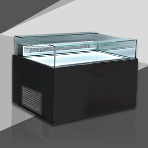 Vitrina de pastel refrigerada de sándwich de acero inoxidable modelo 1,8 M/2,0 M superventas con vitrina de vidrio - Product Image 4