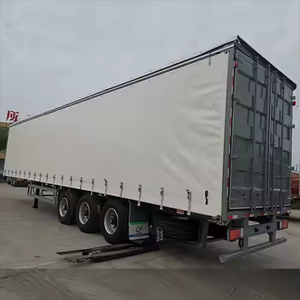 Semirremolques de Caja de 3 Ejes, Nuevos/Usados, 30T-60T, Acero, 12 Neumáticos, Alta Calidad, Chinos - Product Image 3