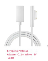 Câble de charge rapide USB-C PD avec déclencheur de charge 1,8 m pour tablette Microsoft Surface Pro 5 6 7 – Pièces de rechange pour chargeur