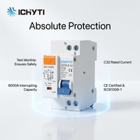 Fabricants 2p 30 amp interrupteur rcbo disjoncteur avec 16a 20a 40a type a ac 230V