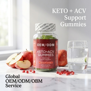 Gummies Keto ACV à la grenade sans sucre, marque privée OEM, pour le soutien quotidien de la santé - Product Image 3