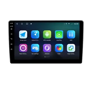 Оптовая продажа 9 дюймов 10 дюймов сенсорный экран 4 + 64 ГБ Универсальный Android автомобильный медиаплеер DVD 2din GPS навигация автомобильное радио