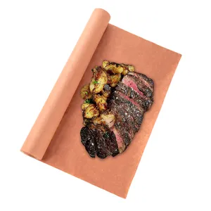 LOKYO Custom printed logo butcher paper deli wrap roll food grade brown wrapping paper for BBQ briskets