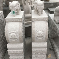 Statue en pierre naturelle de taille réelle en marbre et en granit HD Stone pour l'extérieur