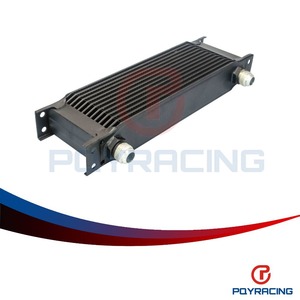 POYRACING ชุดระบายความร้อนน้ำมันอะลูมิเนียม 13 ชั้น สีดำ รุ่น PQY7013BK สำหรับการอัพเกรดแบบดัดแปลง - Product Image 1