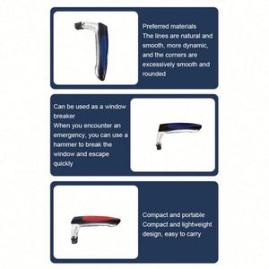 Poignée de soutien pour voiture, barre d'appui pour porte de véhicule, aide à la mobilité, accessoire automobile pour enfants et personnes âgées, noir - Product Image 6