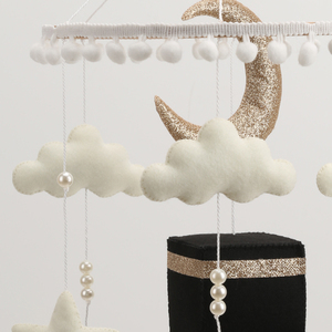 Móvil Islámico <span class=keywords><strong>para</strong></span> Cuna, Móvil Kaaba <span class=keywords><strong>para</strong></span> Bebé, Regalo Kaaba, Regalo Islámico <span class=keywords><strong>para</strong></span> Baby Shower - Product Image 4
