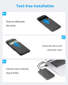 Hộp Đựng Ổ Cứng ABS Bộ Chuyển Đổi SSD 2.5 Inch <span class=keywords><strong>Sata</strong></span> Sang USB 3.0 3.1 Cho Ssd Hộp Ổ Đĩa Cứng 1Tb 2Tb <span class=keywords><strong>3Tb</strong></span> 4Tb Hộp Đựng Ổ Cứng Gắn Ngoài - Product Image 3