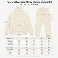Ensemble jogging IKDEER personnalisé en molleton brossé uni avec logo minimal sur la poitrine, coupe oversize décontractée, unisexe, pour le quotidien